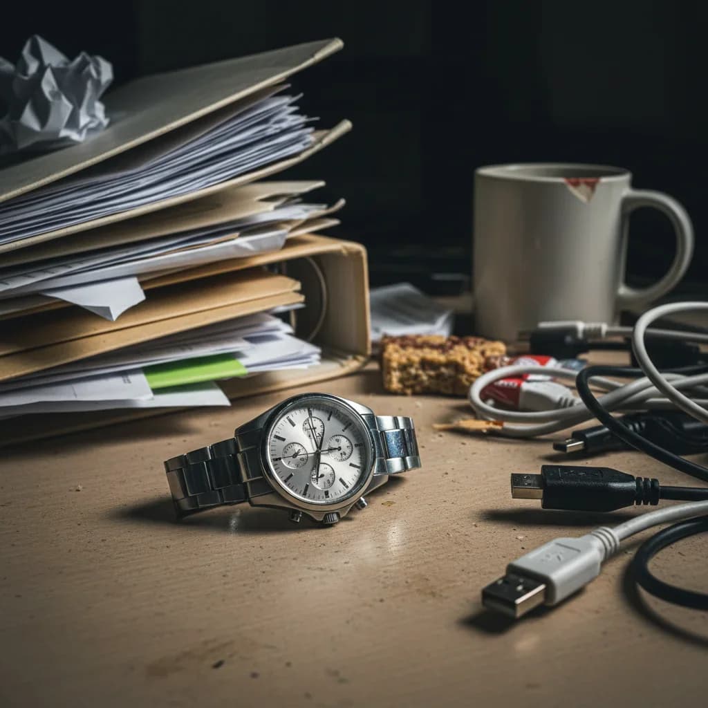Product photo reimagined on a styled kitchen countertop background before