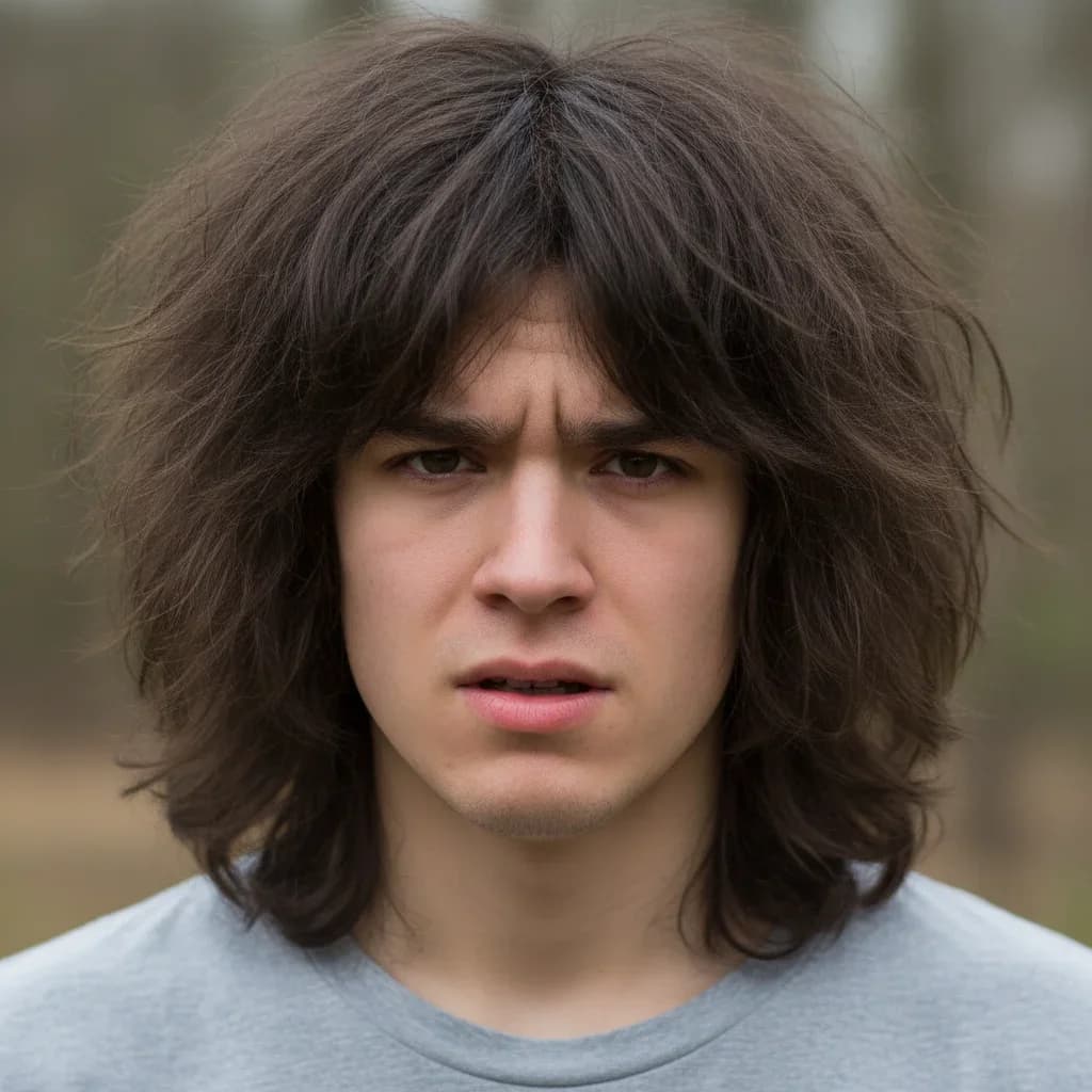 Multiple angles of an AI-generated haircut preview before