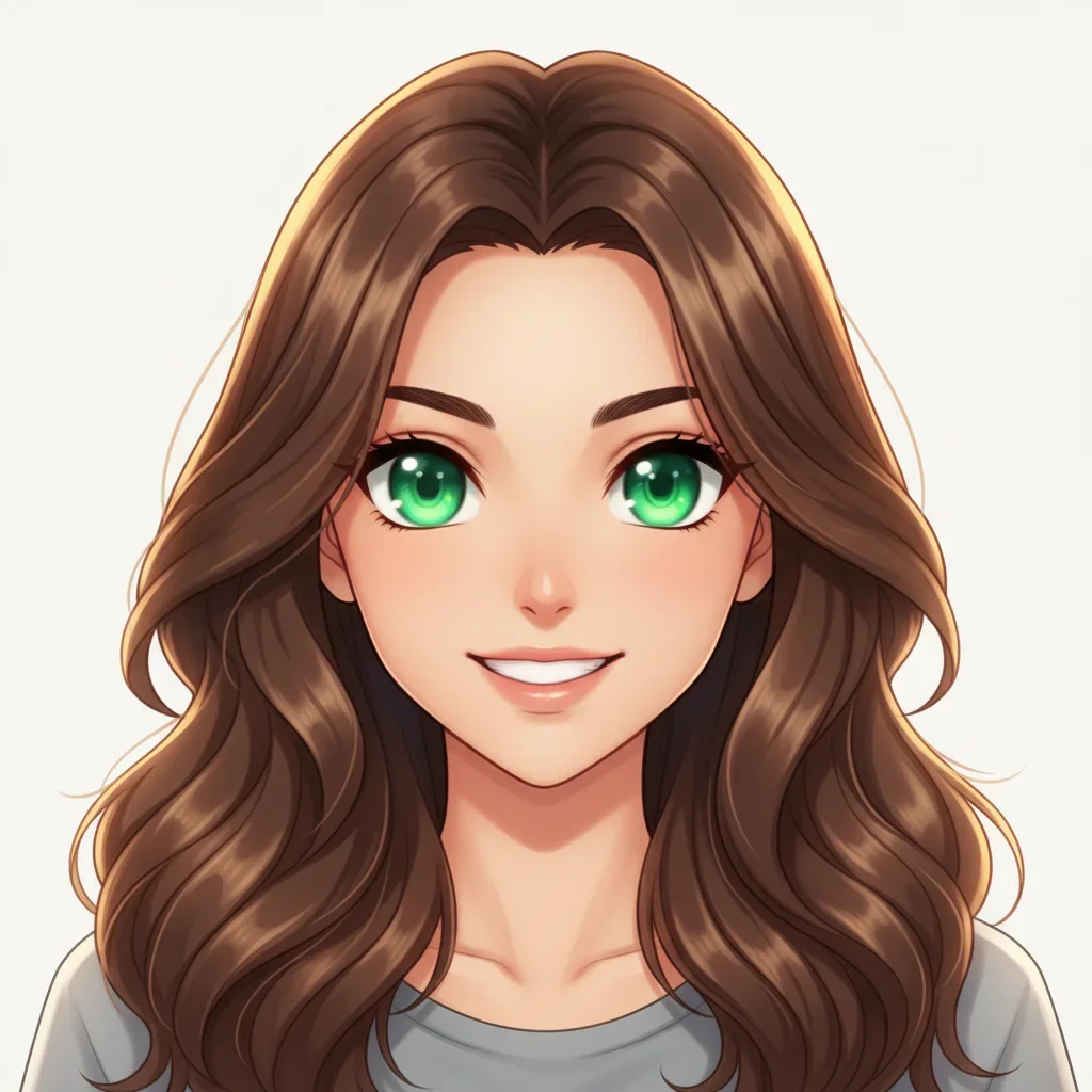 Mascot-style cartoon avatar set after