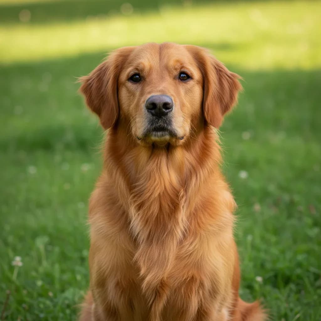 Dog wearing a patterned bandana before