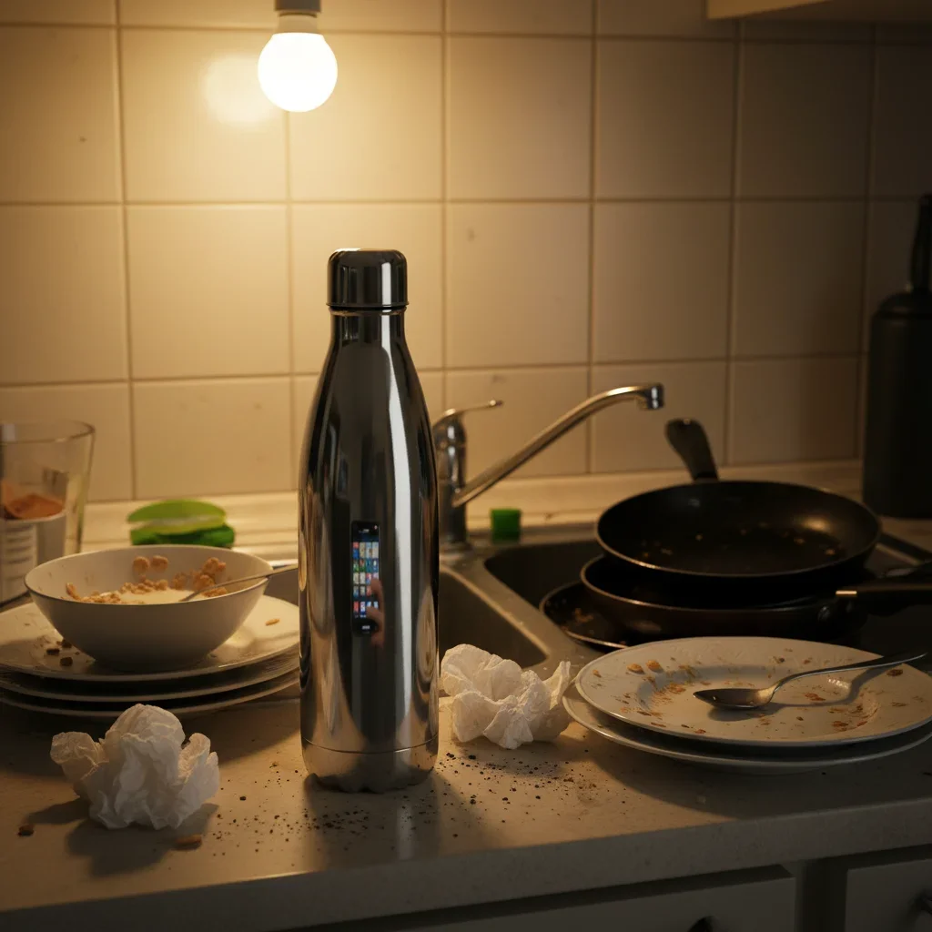 Cosmetic product with upgraded studio lighting before