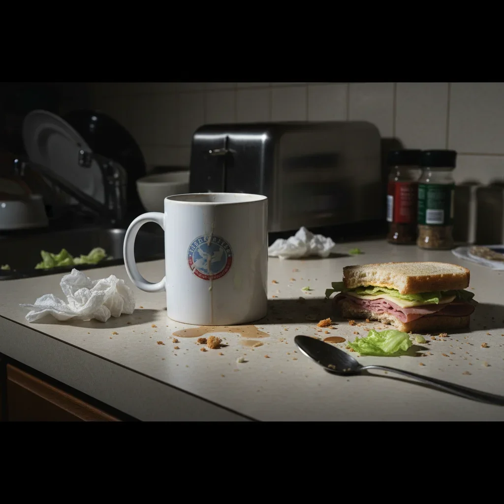 Seasonal product scene created for marketing campaign before