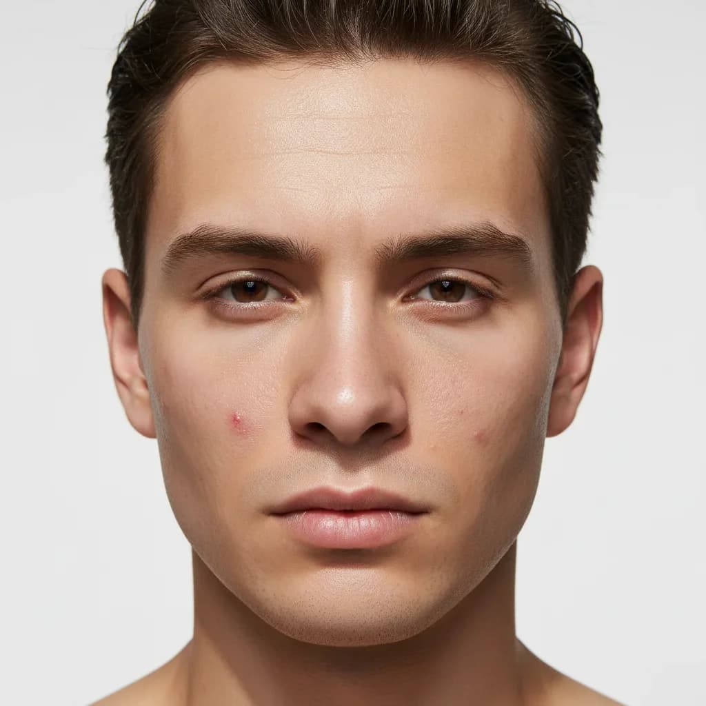 Beauty portrait polished for editorial use before