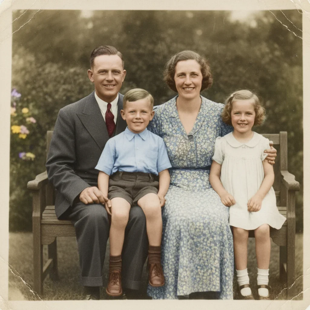 Photo Restoration before