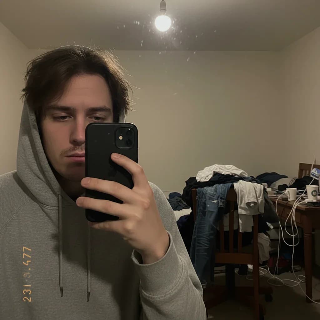 AI headshot showing wardrobe change in a professional portrait before